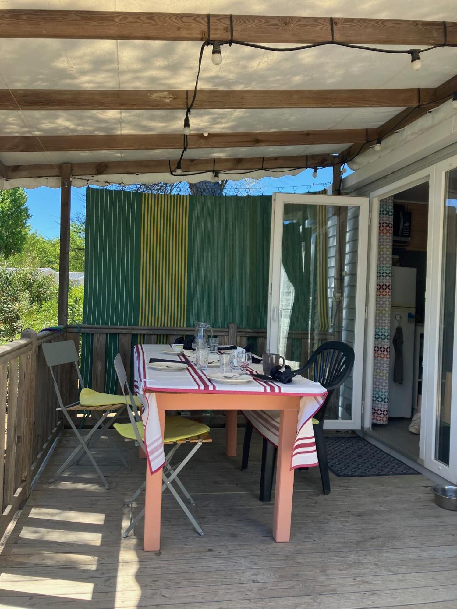 Mobil Home - Camping La Falaise Narbonne Exterior photo